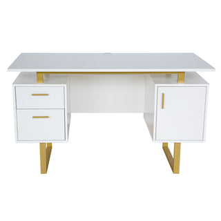 Arctic White Gaming Desk