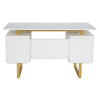 Arctic White Gaming Desk