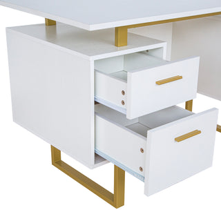 Arctic White Gaming Desk