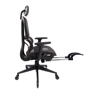 AirFlex2.0 Black Mesh Gaming Chair With Footrest