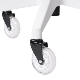 AirFlex2.0 White Mesh Gaming Chair with Foot Rest